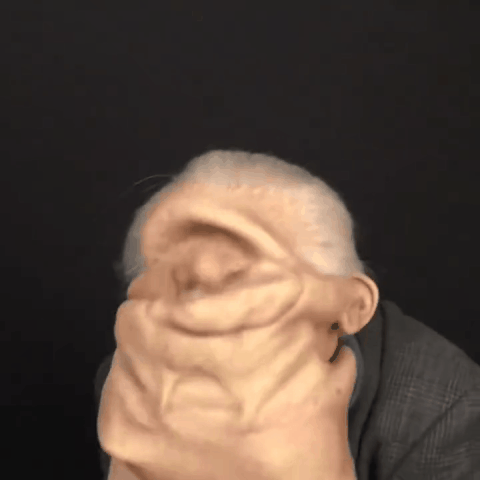 Cosplayfuns old man Mask