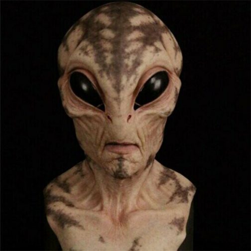 Realistic Latex Alien Mask