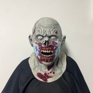 Latex Hood for Zombie Face Mask